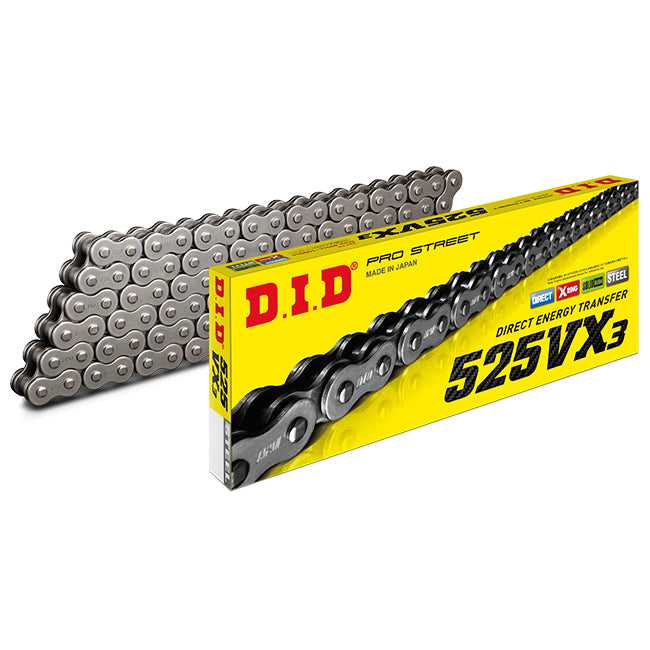 D.I.D Chain, DID 520VX3 Pro Street - X-Ring Chain