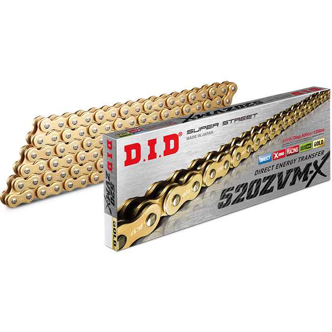 D.I.D Chain, DID 520ZVM-X Super Street - X-Ring Chain