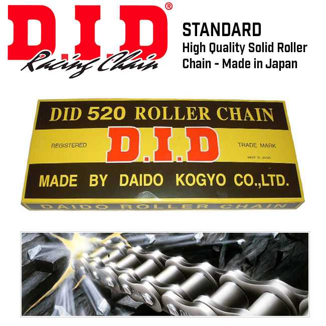 D.I.D Chain, DID Standard & Heavy Duty - Non Sealed Chain