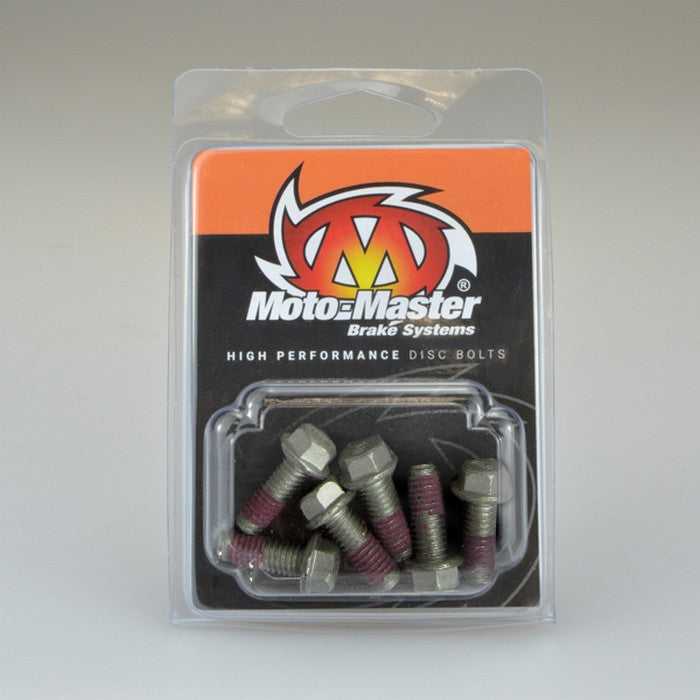 MOTO MASTER, DISC BOLT (6 PCS) FRONT  HONDA CR125R CR250R CR500R 92-94 XR250 84-04 HUSABERG TE250 TE300 10-14 KTM