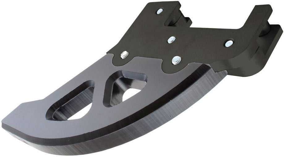 CROSSPRO, DISC GUARD REAR CROSSPRO BLACK