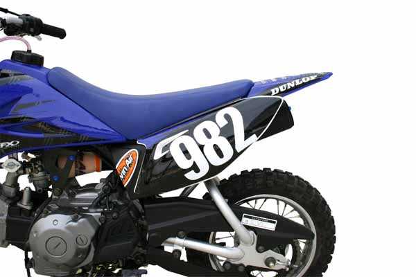 DRC, DRC Motion 16.5cm MX3 Standard NUMBERS for full size bikes