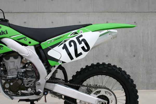 DRC, DRC Motion 16.5cm MX3 Standard NUMBERS for full size bikes