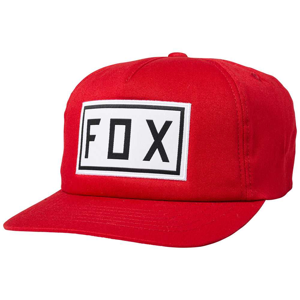 FOX, DRIVE TRAIN SNAPBACK HAT [CHILI]