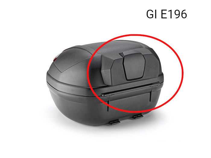 GIVI, E340 Monolock Top Box (34 litre) optional accessories