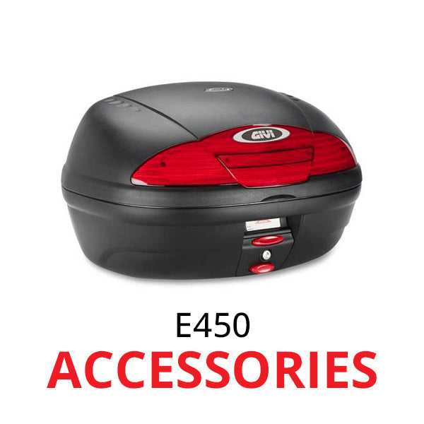 GIVI, E450 Monolock Top Box (45 litre) optional accessories