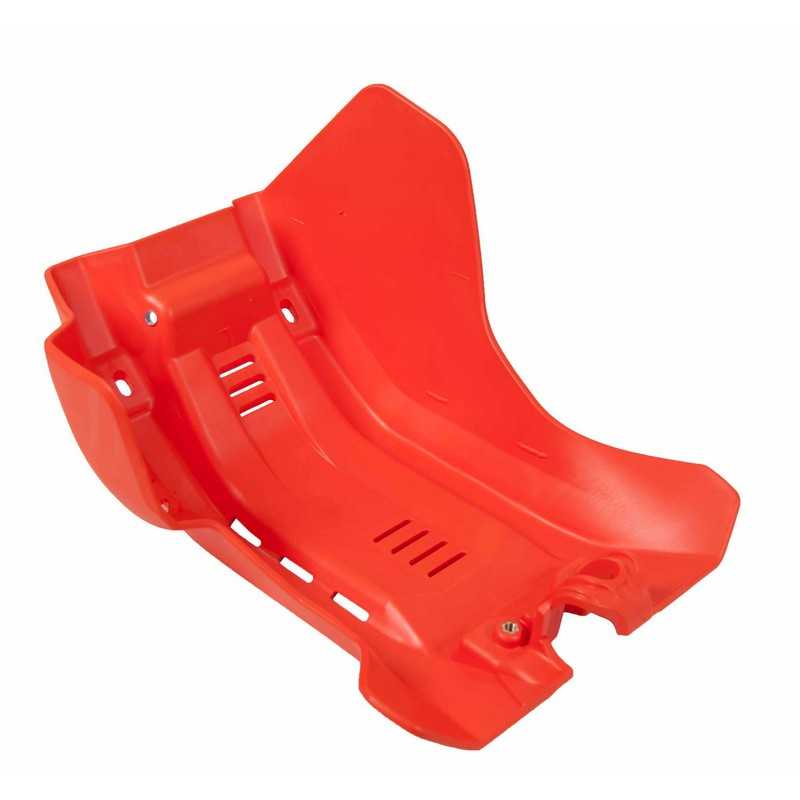 RTECH, *ENGINE GUARD RTECH PLASTIC HUSQVARNA FC450 19-20 KTM 450SXF 450XCF 19-20 ORANGE