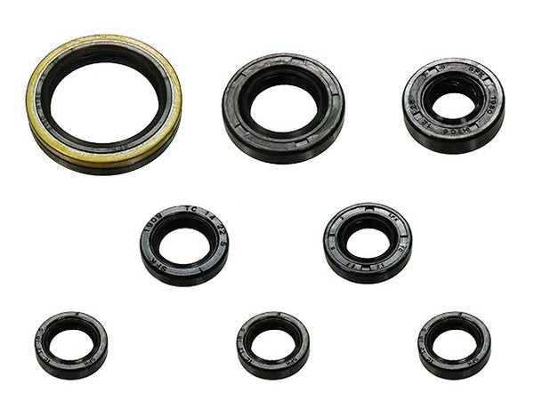 PSYCHIC MX, ENGINE OIL SEAL SET PSYCHIC YAMAHA YZ250F WR250F 01-13