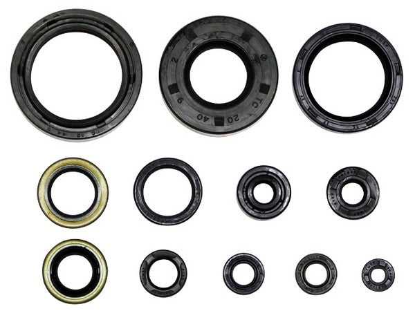 PSYCHIC MX, ENGINE OIL SEAL SET PYSCHIC KAWASAKI KX125 94-09