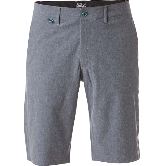 FOX, ESSEX TECH STRETCH SHORT [CHARCOAL HEATHER]