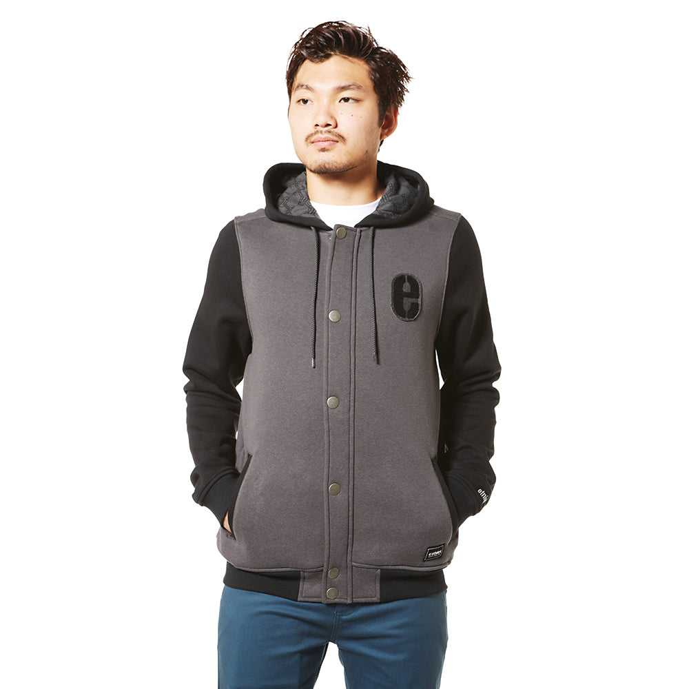 ETNIES, ETNIES ALL CITY FLEECE [GRAPHITE]