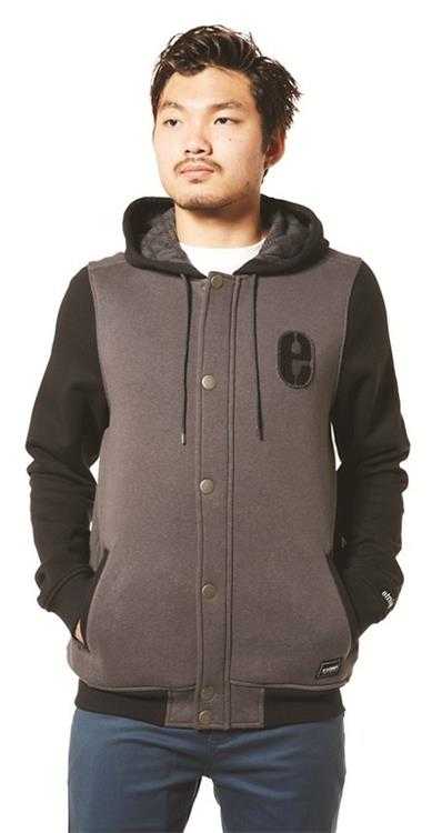 ETNIES, ETNIES ALL CITY FLEECE [GRAPHITE]