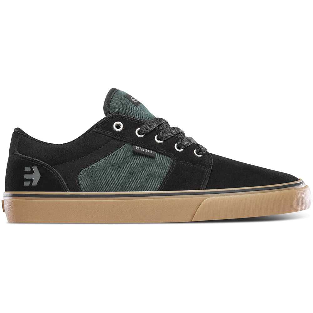 ETNIES, ETNIES BARGE LS [BLACK/GREEN/GUM]