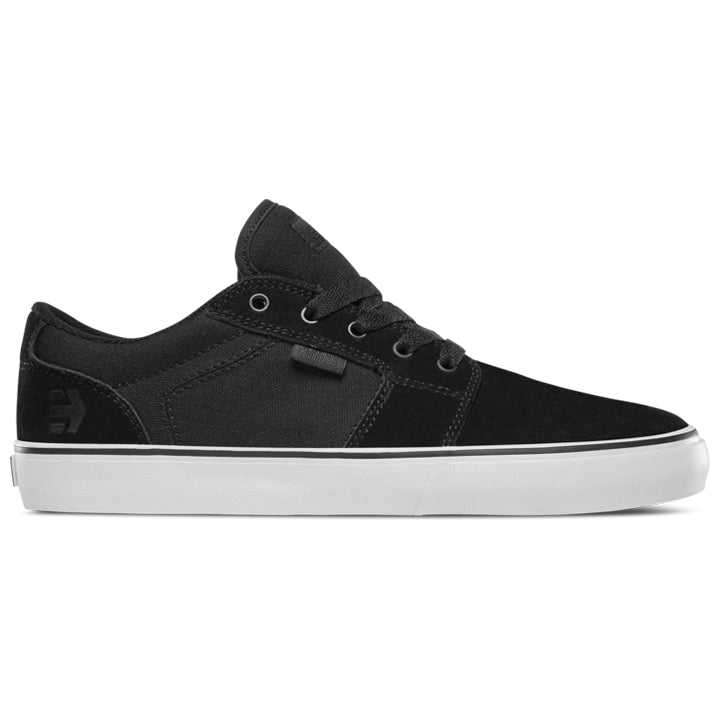 ETNIES, ETNIES BARGE LS [BLACK/WHITE/BLACK]