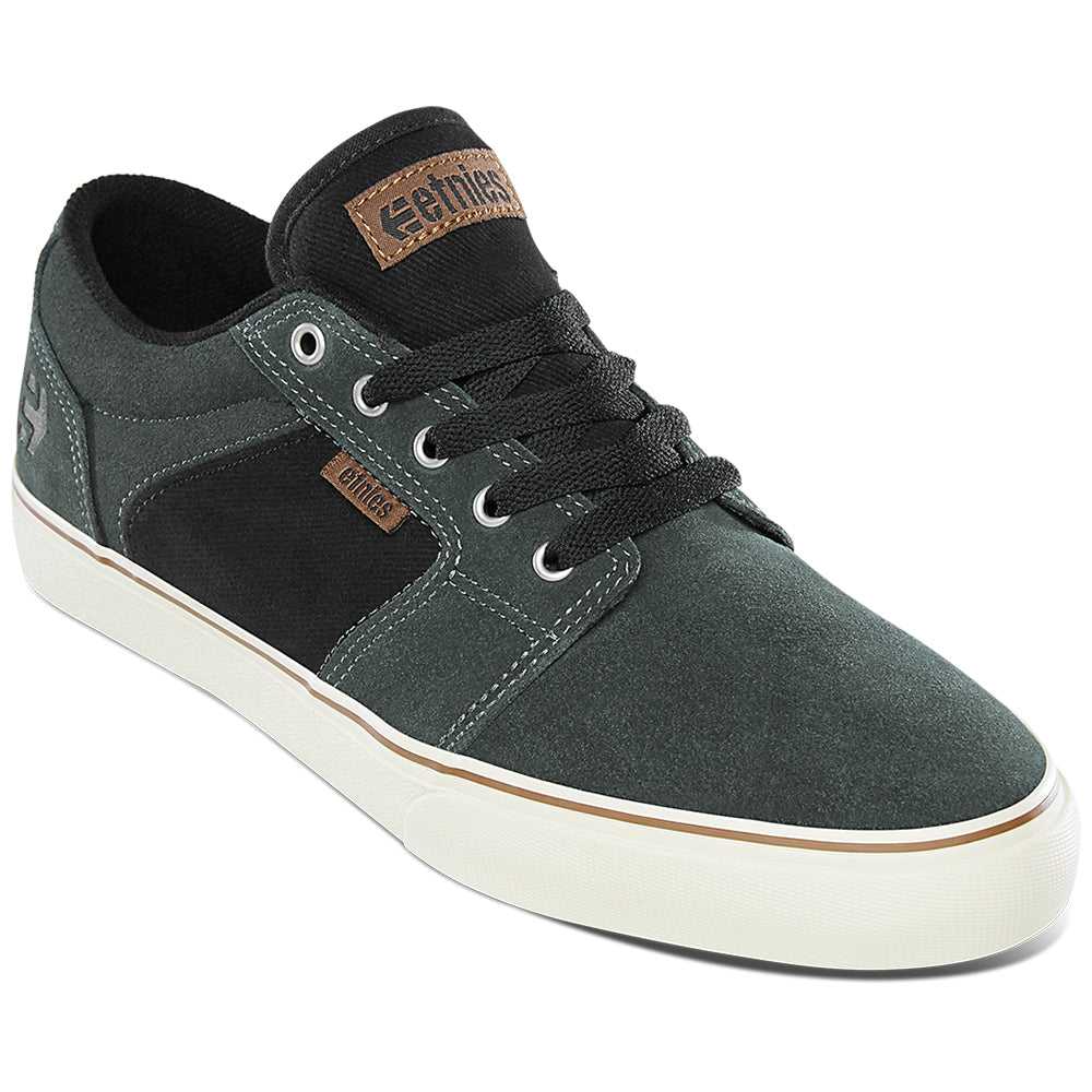 ETNIES, ETNIES BARGE LS [GREEN/BLACK] SHOES