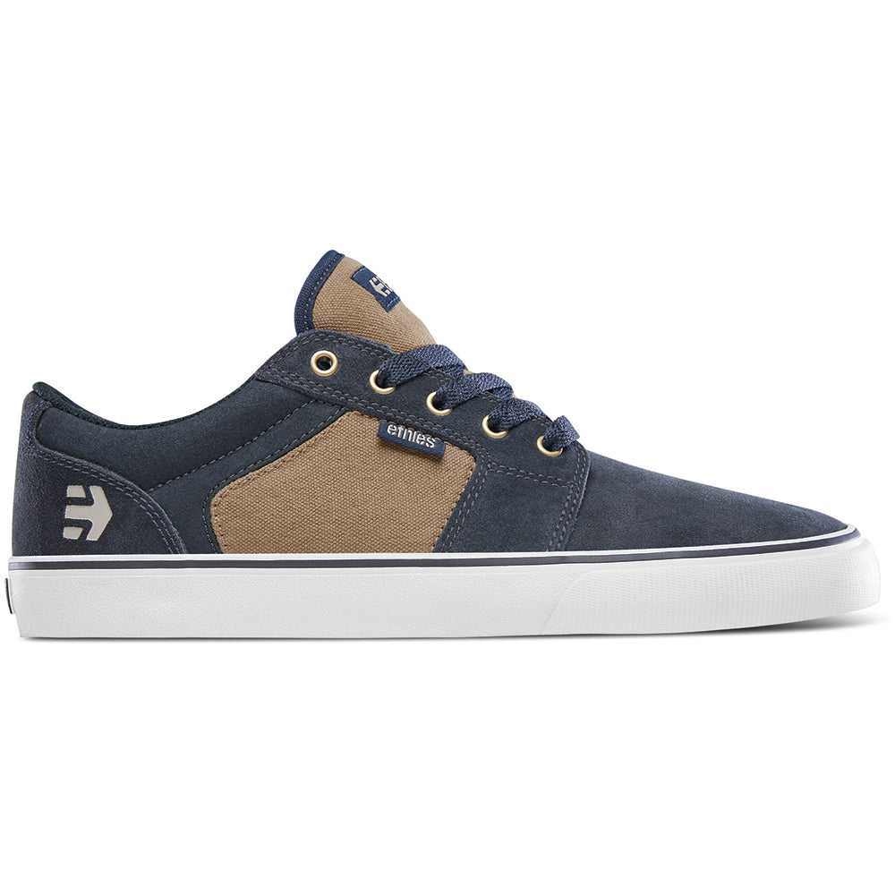 ETNIES, ETNIES BARGE LS [NAVY/BROWN/WHITE]