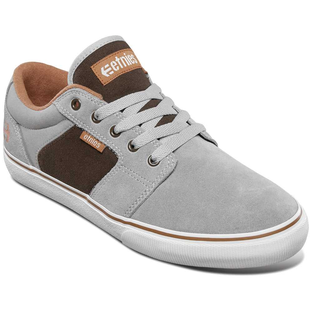 ETNIES, ETNIES BARGE LS [STONE]