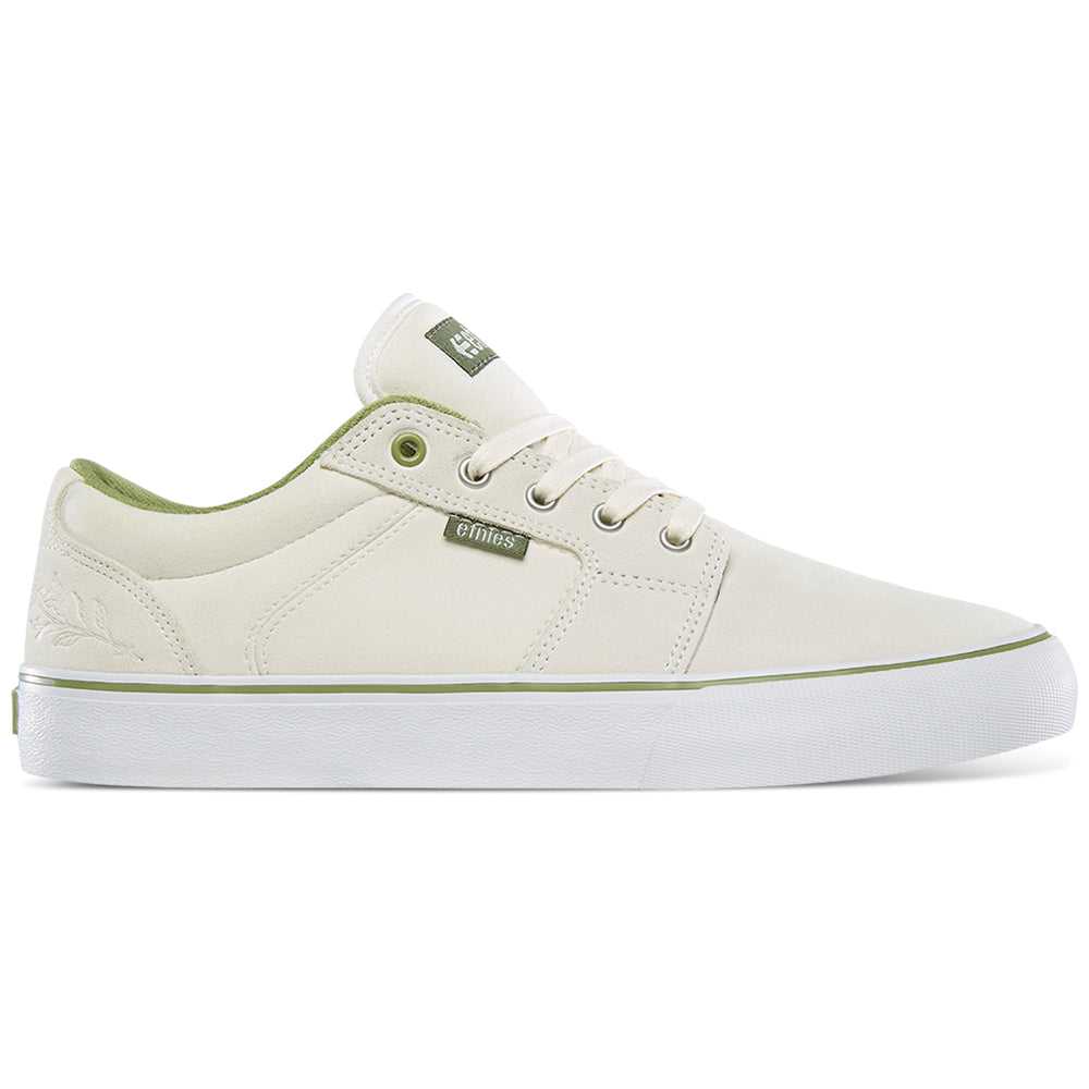 ETNIES, ETNIES BARGE LS [WHITE/GREEN] SHOES