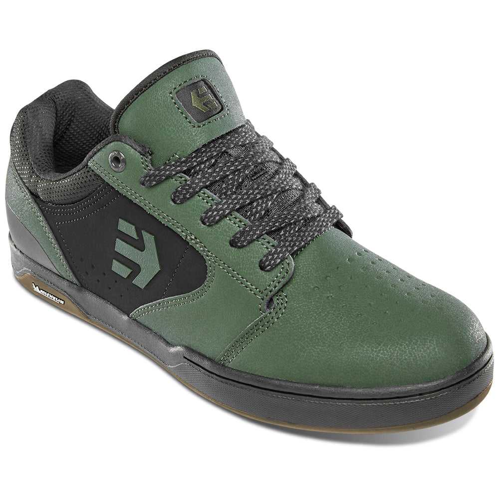 ETNIES, ETNIES CAMBER CRANK MTB FLAT SHOES [GREEN/BLACK]