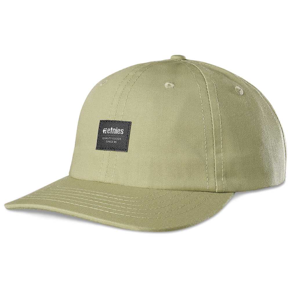 ETNIES, ETNIES FAKIE STRAPBACK CAP [KHAKI] OS