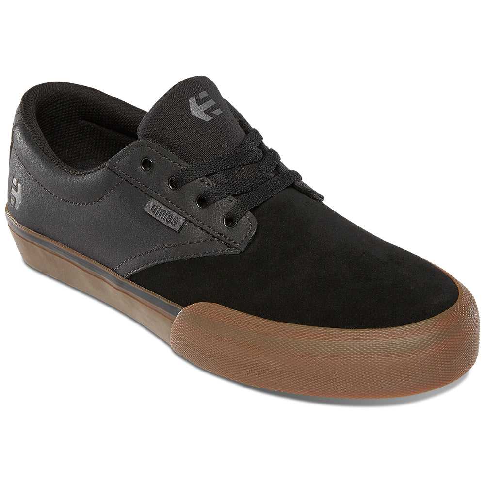 ETNIES, ETNIES JAMESON VULC BMX MTB FLAT SHOES [BLACK/GUM]