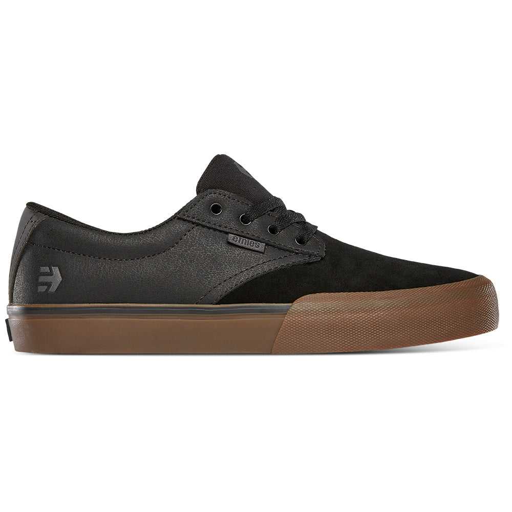 ETNIES, ETNIES JAMESON VULC BMX MTB FLAT SHOES [BLACK/GUM]