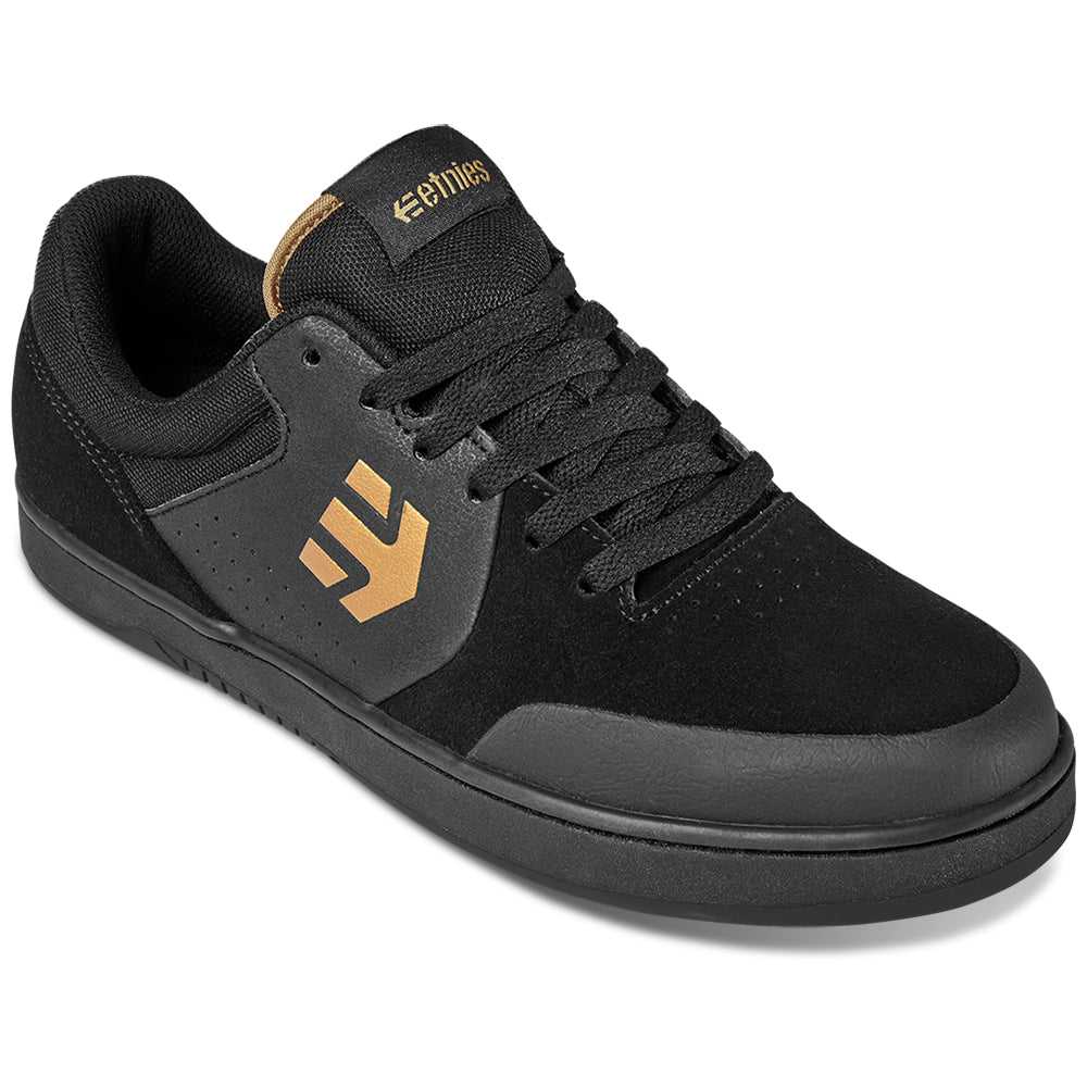 ETNIES, ETNIES MARANA [BLACK/GOLD] SHOES