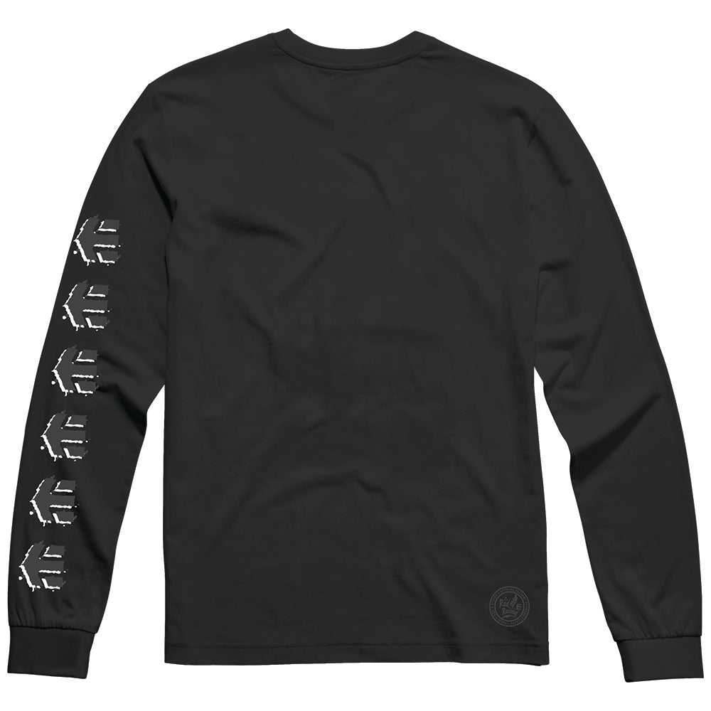 ETNIES, ETNIES RAD ARROW L/S TEE [BLACK]