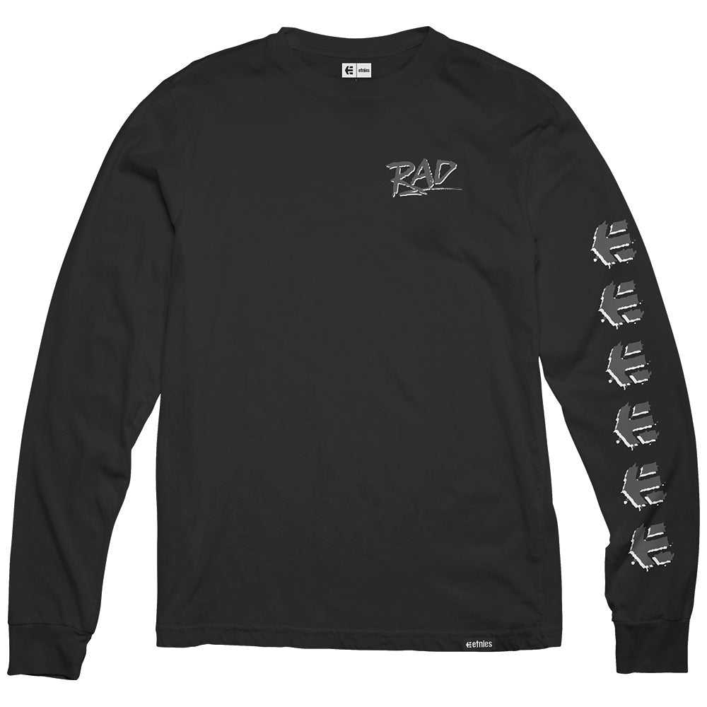 ETNIES, ETNIES RAD ARROW L/S TEE [BLACK]