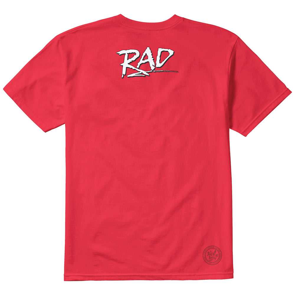 ETNIES, ETNIES RAD MONOGRAM TEE [RED]