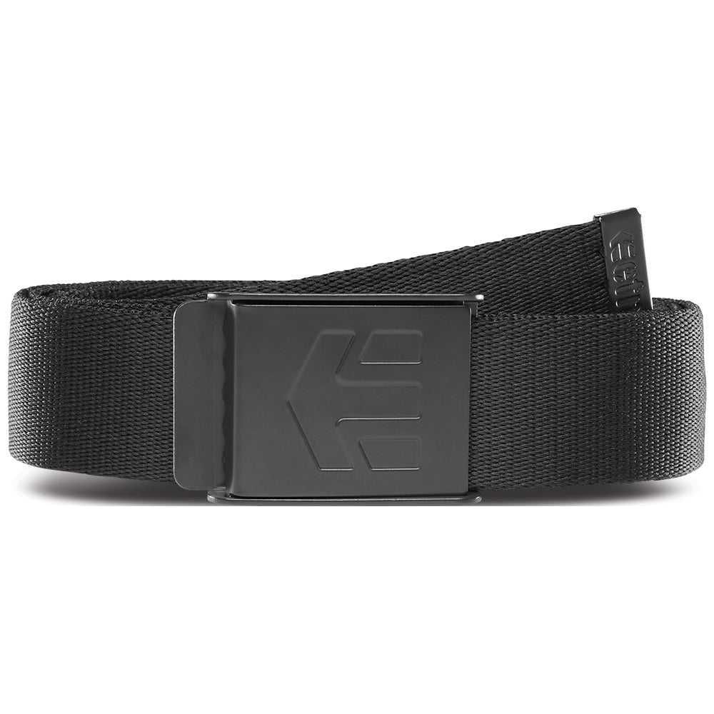 ETNIES, ETNIES STAPLEZ BELT [BLACK/BLACK] OS