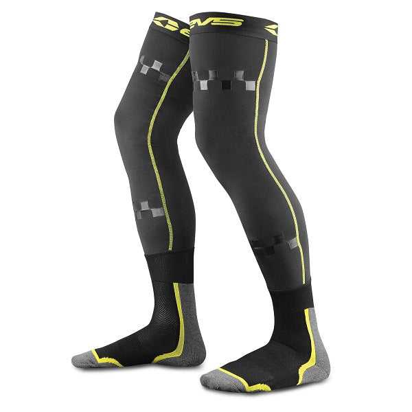 EVS, EVS Fusion Socks Black/Hi-Viz - Youth