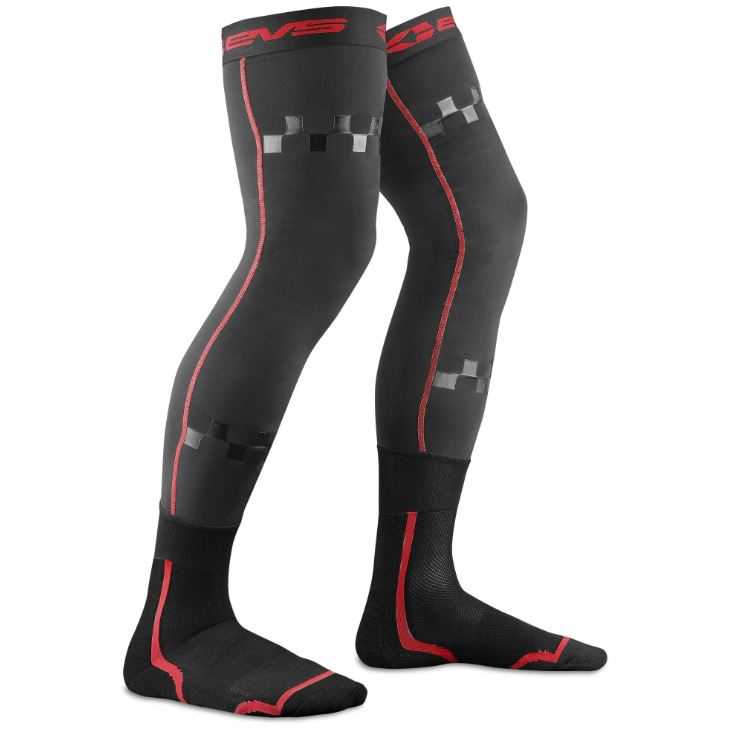 EVS, EVS Fusion Socks Black/Red - Adult & Youth