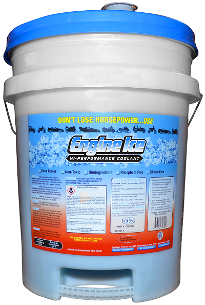 ENGINE ICE, Engine Ice Hi-Performance Coolant - 19L (5 Gallon Pail)