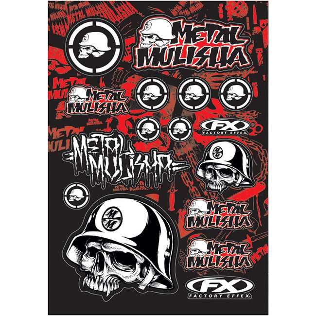 Factory Effex, FACTORY EFFEX Metal Mulisha Stickers