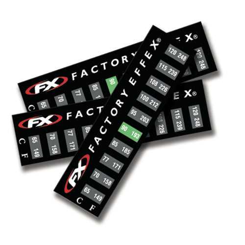 Factory Effex, FACTORY EFFEX Motorbike Temperature Sticker