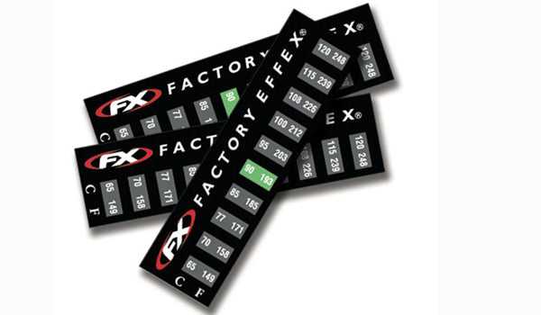 Factory Effex, FACTORY EFFEX Motorbike Temperature Sticker