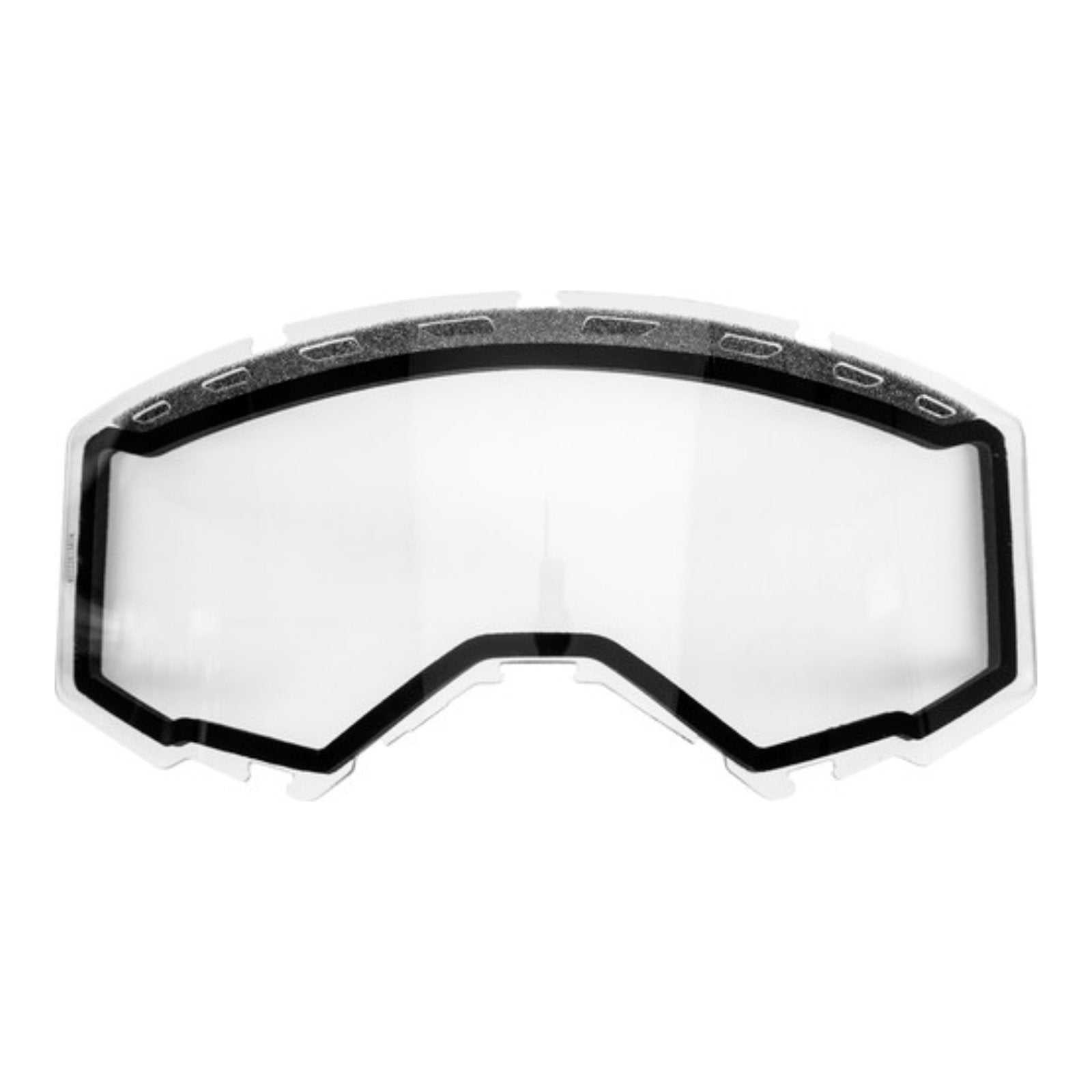 Fly Racing, FLY '19- DUAL LENS W/VENTS AND POST CLEAR