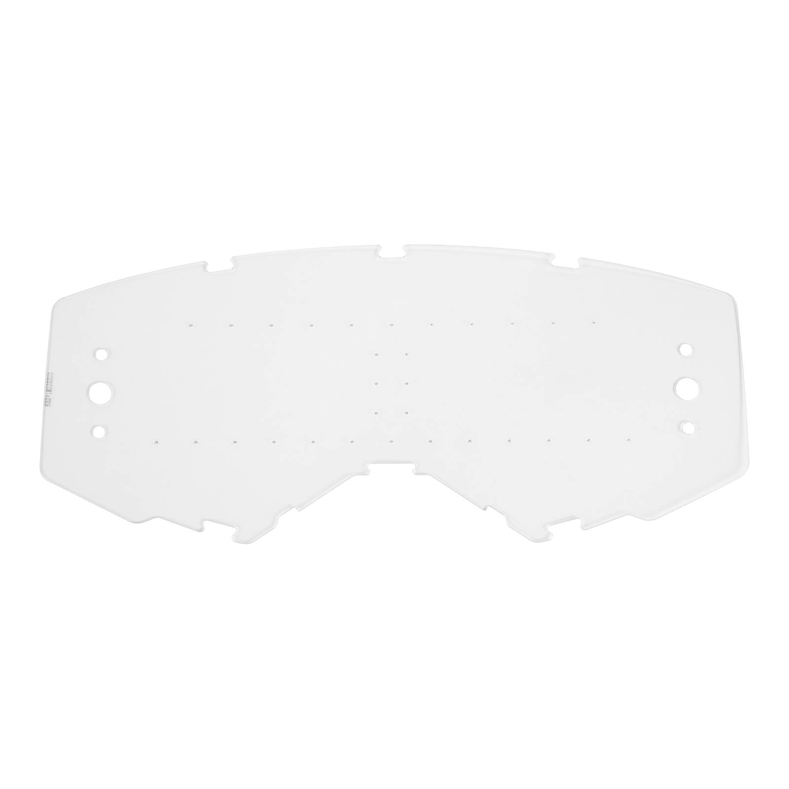 Fly Racing, FLY '19- ROLL-OFF GOGGLE LENS w/ DIMPLES CLEAR