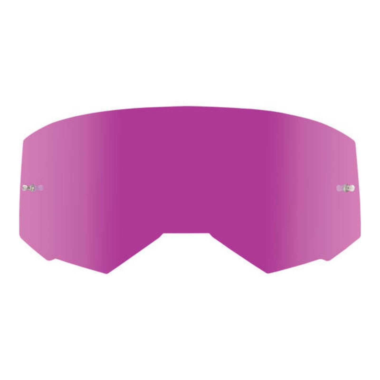 Fly Racing, FLY '19- SINGLE LENS PINK MIR/SMK W/PST