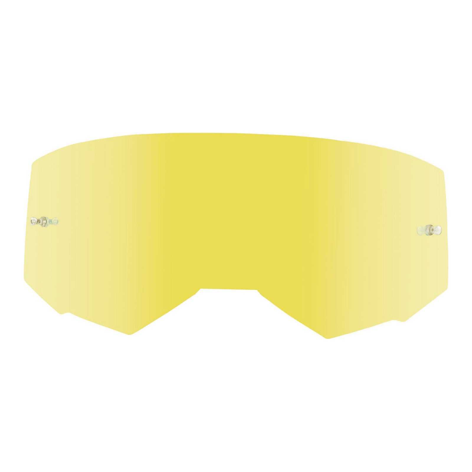 Fly Racing, FLY '19- ZONE / FOCUS REPL. GOGGLE LENS GOLD MIR/SMK