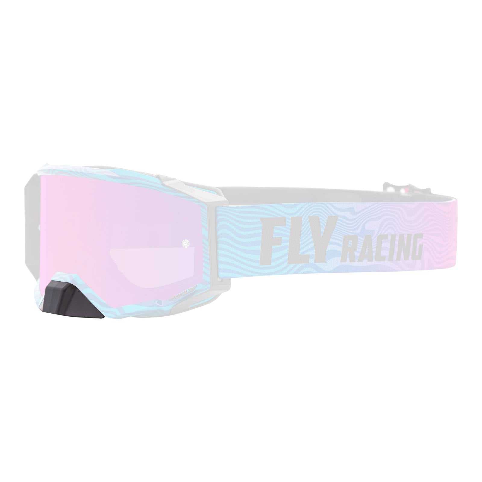 Fly Racing, FLY '19- ZONE PRO GOGGLE REPL. NOSE GUARD BLK