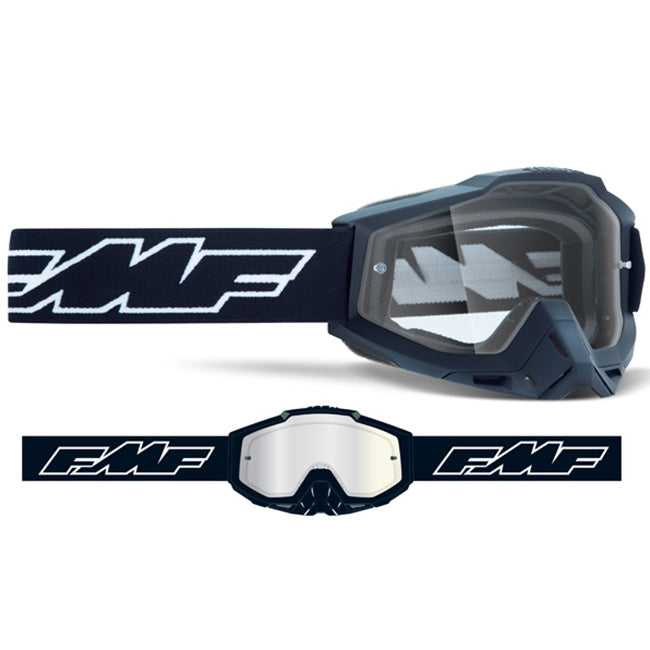 FMF Goggles, FMF POWERBOMB Goggles - Clear Lens