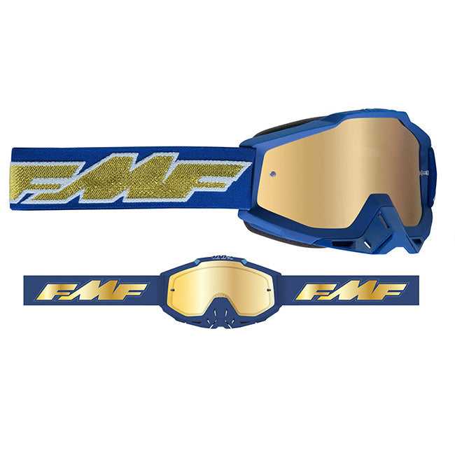 FMF Goggles, FMF POWERBOMB Goggles - Mirror Lens