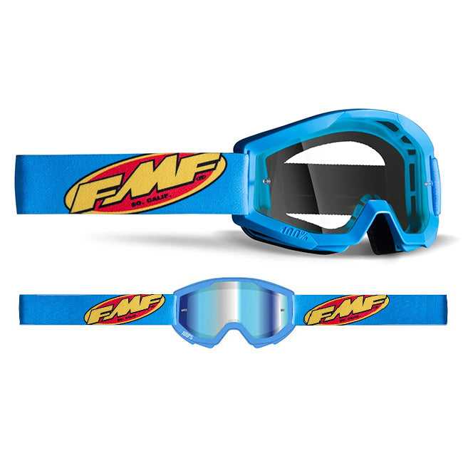 FMF Goggles, FMF POWERCORE Goggles - Clear Lens