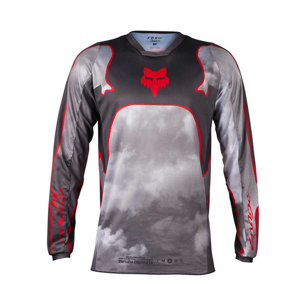 FOX, FOX 180 ATLAS JERSEY [GREY/RED]