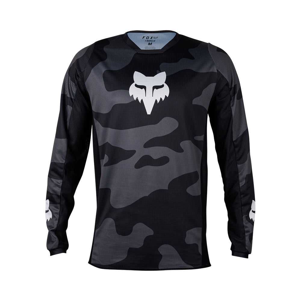 FOX, FOX 180 BNKR JERSEY [BLACK CAMO]