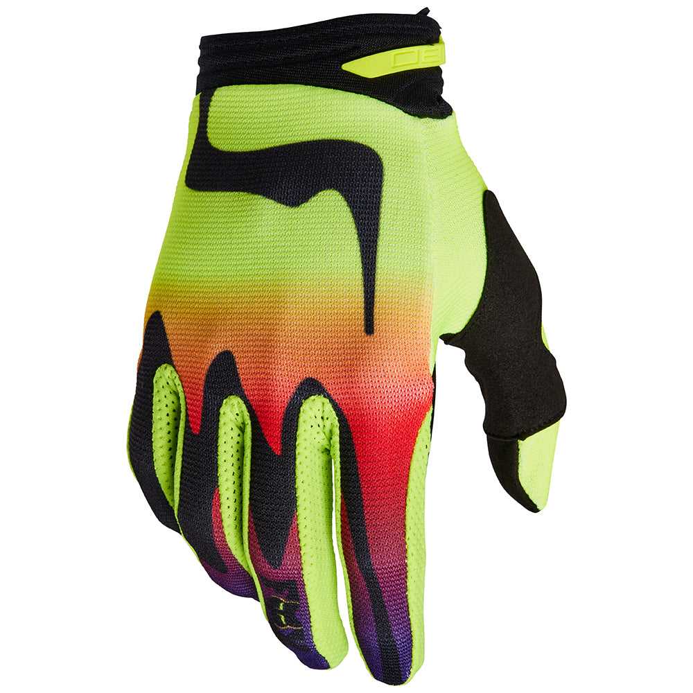 FOX, FOX 180 GLOVES KOZMIK [FLO YELLOW]