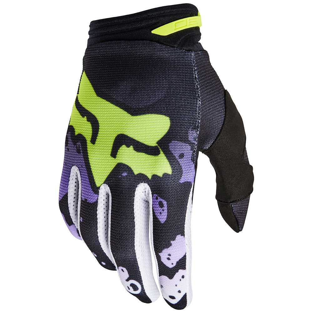 FOX, FOX 180 GLOVES MORPHIC [BLACK/YELLOW]