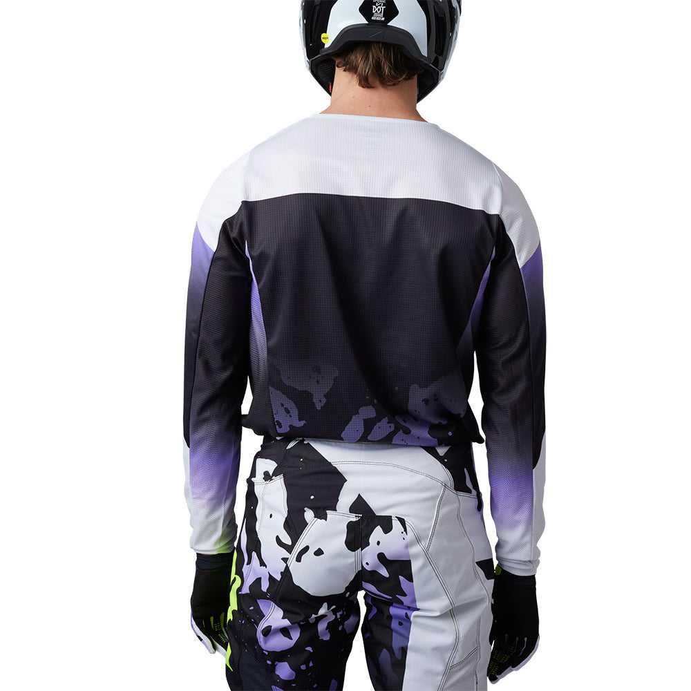 FOX, FOX 180 MORPHIC JERSEY [BLACK/WHITE]